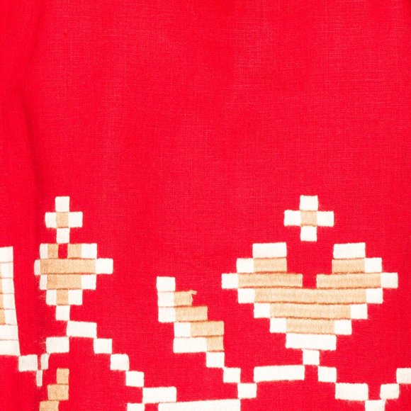 March II  Long Sleeve Flora Embroidered Mini Dress - Picture 5 of 11